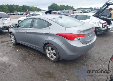 2012 Hyundai Elantra Gls (Ulsan Plant) from USA, damaged, VIN KMHDH4AE5CU356934
